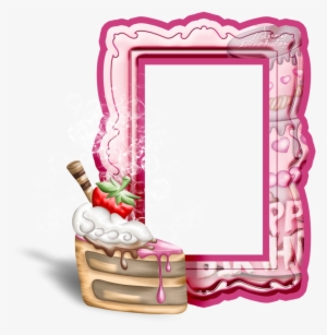 Clipart Frames Cake - Png Birthday Photo Frame Background #3156768