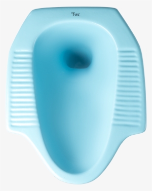 Sky Blue Squatting Pan - Kloset Jongkok Png #3156807