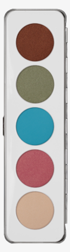 Kryolan Eye Shadow Palette 5 Colors Iridescent - Eye Shadow #3156839