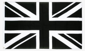 Union Jack Black - United Kingdom Flag #3157612