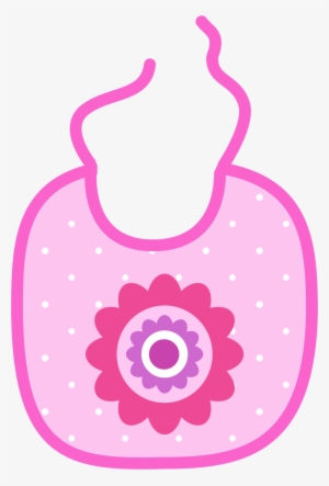 Clip Art Library Library Bib Clip Cute Diy Baby - Niña Bebe Dibujo #3157832