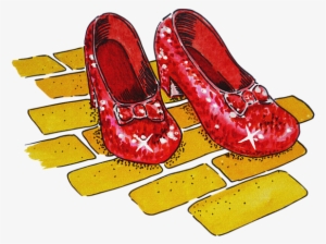 Bleed Area May Not Be Visible - Ruby Slippers The Wizard Of Oz #3158263