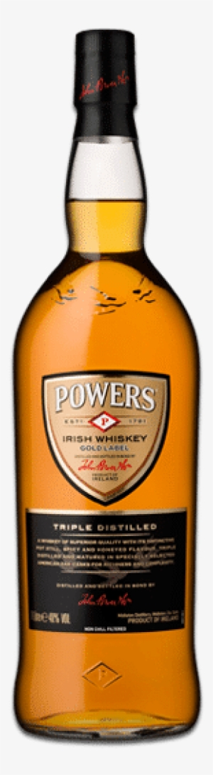 Powers Whiskey Ireland Gold Label 1 L Bottle #3158265