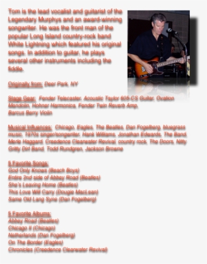 ￼tom Is The Lead Vocalist And Guitarist Of The Legendary - Sitting #3158538