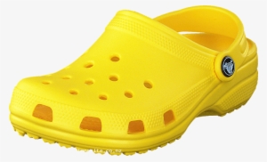 Crocs Classic Clog Kids Lemon 57577-03 Womens Synthetic - Yellow Croc Transparent #3158684