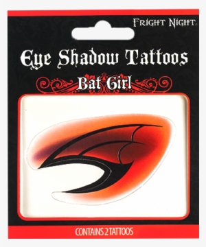 Bat Girl Eyeshadow - Fright Night Eye Tattoo #3159066