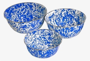 Crow Canyon Enamelware Mixing Bowls - Crow Canyon Home Enamelware 3 Piece Mixing Bowls With #3159695