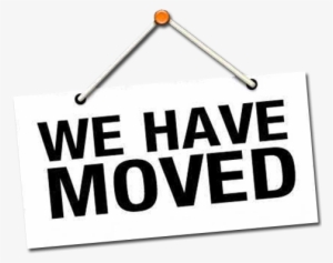 Monday, 8 October - We Have Moved Sign Png #3159843
