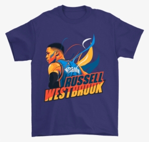 Gildan Mens T-shirt / Purple / S Russel Westbrook Shirt - Tshirt Design Bible Verse #3159889
