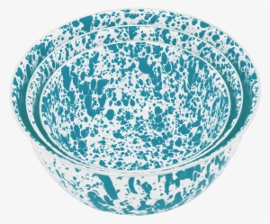 Crow Canyon Enamelware Mixing Bowls - Bowl #3160313