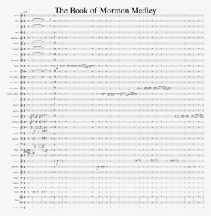 The Book Of Mormon Medley Sheet Music 1 Of 5 Pages - Document #3160362