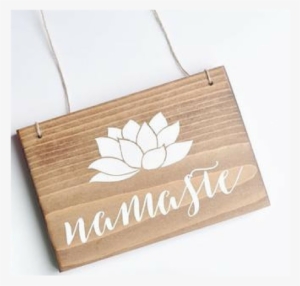 Namaste Wood Sign - Yoga #3161018 Namaste Wood Sign - Yoga #3161018