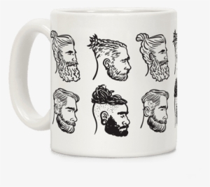 Beards, Braids And Man Buns Coffee Mug - Man #3161644
