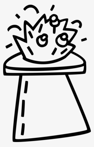 Vector Illustration Of Magician's Magic Hat In Circus #3161758