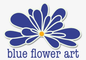Blue Flower Art Digital Scrapbooking - Art #3161911