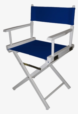 Blue Directors Chair Transparent Png Image Tv - Casual Home Director Chair Replacement Canvas, Purple #3162529