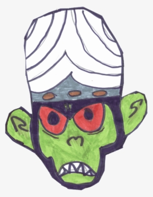 Mojo Jojo From The Powerpuff Girls Felt-tip - Mojo Jojo Powerpuff Girls #3162655
