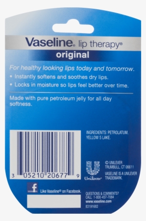 Vaseline Lip Rosy Therapy Lips, 0.25 Oz #3162723