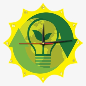 Green Earth Clock #3163377
