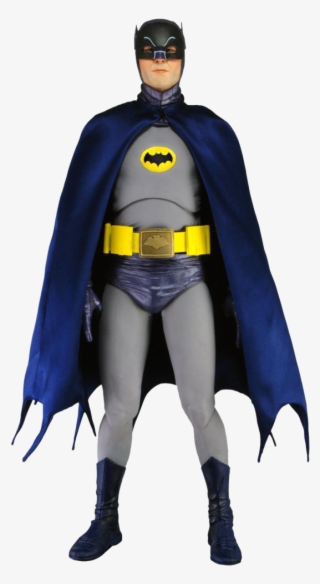 Batman 1964 Adam West - Batman Tv Series Adam West 1:4 Scale Action Figure #3163408