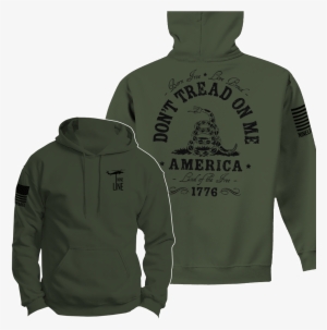 Don't Tread On Me - Under Armour Thin Blue Line Hoodie #3164066