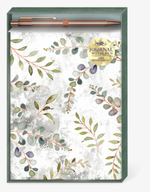 Eucalyptus Leaves Journal & Pen Set - Gum Trees #3164360