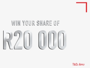 1 Of 8 R2500 Cash Prizes - Parallel #3164504