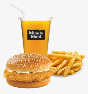 Chicken Burger - French Fries #3164642