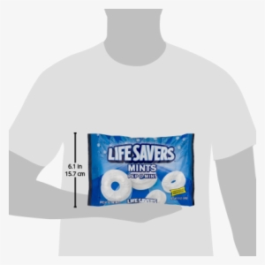 Pep O Mints Candy, - Lifesavers Pep O Mint Mints, 13 Oz. Bag #3165049