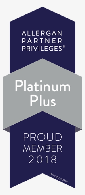 Platinum Plus Logo - Allergan Platinum Injector Celebrate Our New Status #3165145