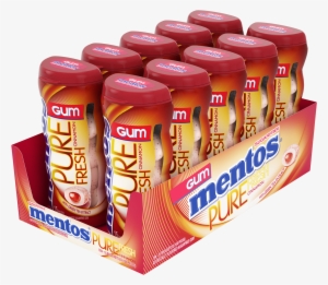 Mentos Pure Fresh Gum Cinnamon 15 Piece Pocket Bottle #3165558