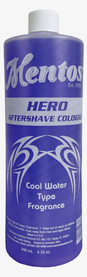 Mentos Hero After Shave Cologne Cool Water 32oz - Cool Water #3165781