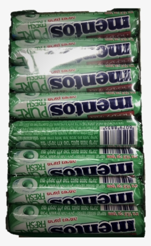 Mentos Pure Spear Mint Gum X 24 Packs - Mentos #3166252