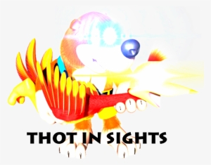 Thot In Sights Clip Art Illustration Cartoon Vertebrate - Sicopatas #3166312