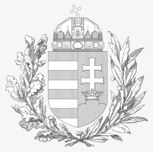 Open - Hungary Coat Of Arms Coloring Page #3166408
