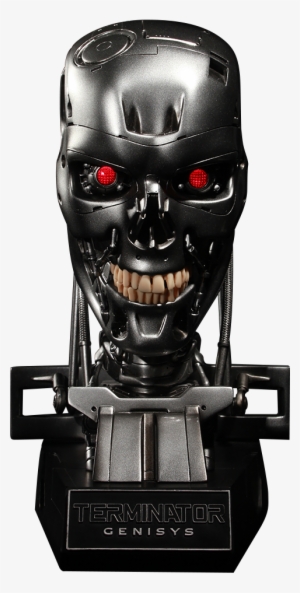15" Terminator Prop Replica Endoskeleton Skull - Terminator Skull Genisys Chronicle For Sale Used #3167096