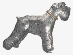 Schnauzer With Collar Pin/pendant #3167171