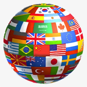 Globe Of National Flags - International Tax #3167572