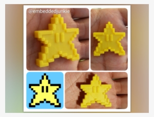 8 Bit Star Power Up By The Embeddedjunkie Shop - Video Games Shirt Im Invincible Shirt #3168058