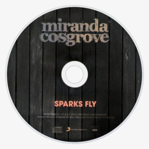 Miranda Cosgrove Sparks Fly Cd Disc Image - Cd #3168289