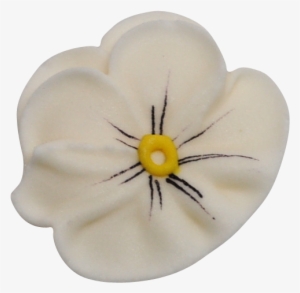 1" Royal Icing Pansy - Royal Icing #3168598