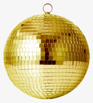 Mini Mirror Balls Gold #3168784