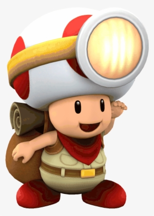Captain Toad Transparent By Mach 7-d9h8jcl - Capitan Toad Super Smash Bros #3169029