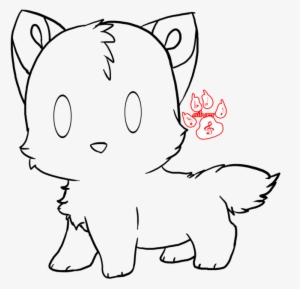 Wolf Drawing Cute - Drawing #3169722
