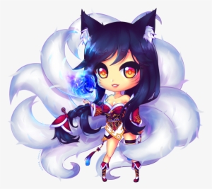 Chibi Ahri League Of Legends By Gisalmeida On Deviantart - Chibi Ahri #3169748