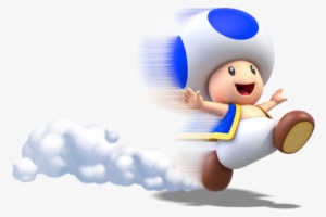 File Toad Running Artwork Alt - Super Mario 3d World Art #3169982