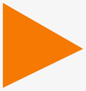 Triangle Clipart Small - Orange Pennant #3170031