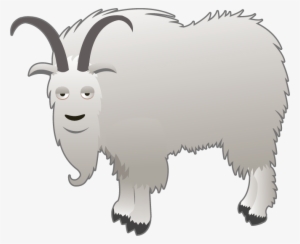 Funny Goat Clipart - Mountain Goat Clip Art #3170370