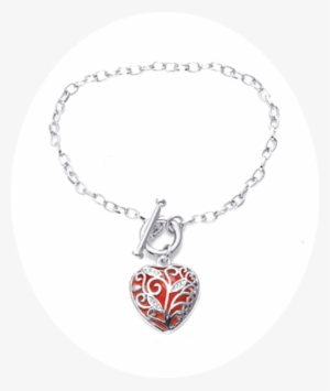 Sale - Cute Glow Jewelry Big Heart Locket Glow Shed Jewelry #3170447
