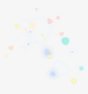 Ftestickers Effect Light Hearts Glow Glowing Luminous - Paper #3170449